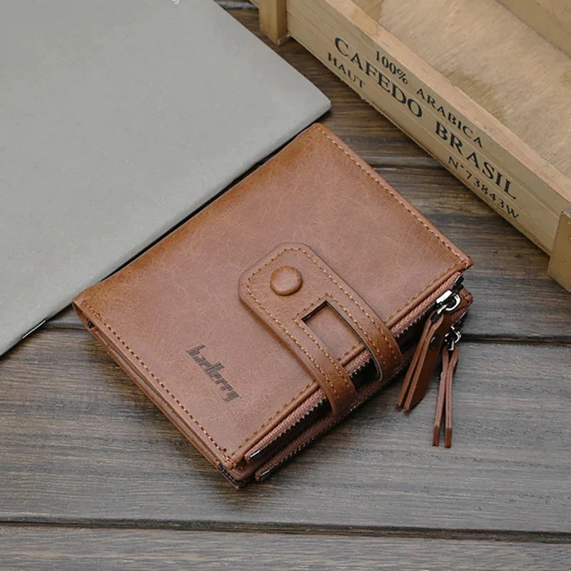 Original Buffalo Leather Trifold Wallet (Premium Crafted)