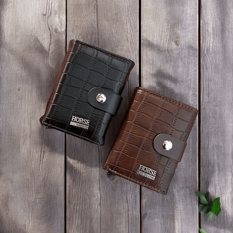 New Crocodile Design Leather Wallet