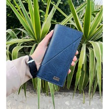 New Imported Long Leather Trifold Wallet For Cash & Cards