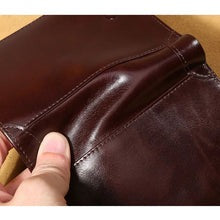 Original Buffalo Leather Trifold Wallet